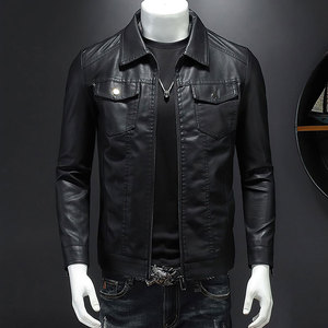 Veste en cuir pour homme fabriquée au Pakistan, résistante, personnalisable avec votre propre design - Product Image 4