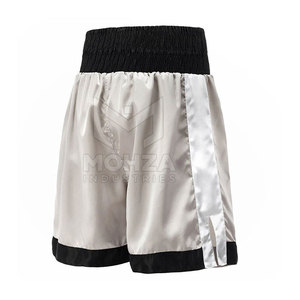 Pantalones Cortos de Boxeo Hechos a Medida de Alta Calidad con Logotipo Frontal, de Secado Rápido y Transpirables, en Material de Poliéster/Nailon - Product Image 4