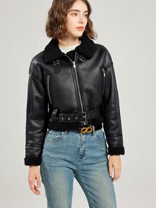 Blouson aviateur RAF en cuir d'agneau véritable pour femme, teint sur mesure, avec doublure en soie, séchage rapide, couleur et logo personnalisables - Product Image 5