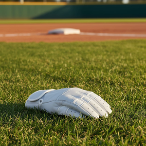 Guantes de Bateo de Béisbol con Palma de Cuero, Agarre Ecológico, Ligeros, Duraderos, Tejido Transpirable, Cierre de Velcro, Ambidiestros - Product Image 4