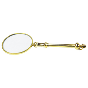 Loupe optique personnalisée de haute qualité, loupe Portable à poignée en métal de styliste - Product Image 1