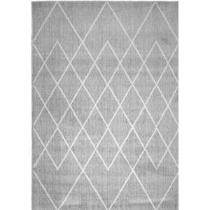 Modern Handmade Plush Rectangle Abstract Berber <b>Grey</b> <b>Rug</b> for <b>Living</b> <b>Room</b> Hallway Bedside - Product Image 4