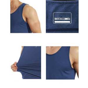 Débardeur sans manches à coupe étroite le plus demandé pour un style de motif personnalisé avec décoration imprimée Vêtements pour hommes - Product Image 5