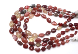 Andesine Labradorite mịn cốm sụt giảm hạt đá quý tự nhiên hạt kích thước 6x7mm đến 13x8mm chiều dài là 10''inch - Product Image 3