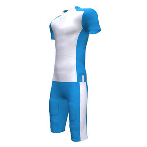 Uniformes de fútbol americano con logotipo personalizado para hombre, conjunto de Jersey transpirable con pantalones cortos, ropa deportiva de equipo de secado rápido, novedad - Product Image 5