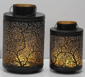 Top Venta de diseño de lujo de hierro antiguo de cristal de mesa hecho a mano de alta calidad vela linterna tarifa al por mayor para el hogar del hotel - Product Image 6