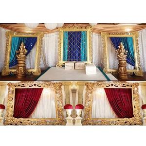 Magnifique cadre de scène de mariage musulman Walima / Panneaux pliables, installation facile, thème arabe, scène de mariage Rajwada, cadres arrière, Australie - Product Image 3