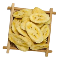 Bananes croustillantes frites sous vide Snack Bananes séchées croustillantes répondant aux normes d'exportation