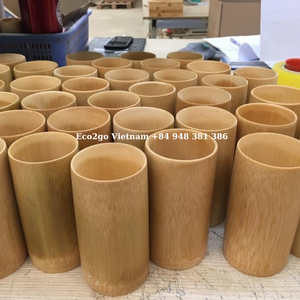 Logo gravé au laser biodégradable vietnamien gobelet en bambou Cocktail tasses en bambou naturel réutilisables - Product Image 6