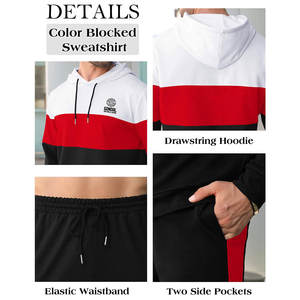 Chándal para Hombre de Alta Calidad a Bajo Precio, Ropa Deportiva Urbana, Color Personalizado, 100% Algodón, Chándal para Hombre en Oferta - Product Image 4