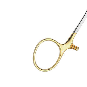 Ciseaux droits et incurvés Porte-aiguilles chirurgicaux en carbure de tungstène avec pas de dentelure Instruments de ciseaux chirurgicaux de base - Product Image 6