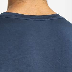 T-shirt vintage pour homme, nouveau design, 100% coton, séchage rapide, col en V, tissé, stock, grande taille, fitness, broderie, couleur personnalisée - Product Image 5