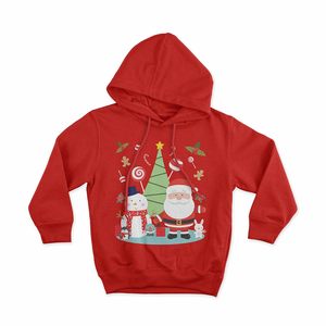 Sweats à capuche spéciaux pour événements de Noël Sweat à capuche sur le thème du Père Noël Sweat à capuche en coton Toutes les tailles disponibles Capuche de Noël du Père Noël - Product Image 5