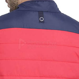 Chaleco acolchado de invierno informal para hombre 2025 con cuello mandarín, ropa exterior de poliéster transpirable, servicio OEM, gran oferta en Pakistán - Product Image 5