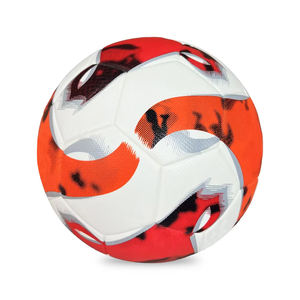 โรงงานผลิตลูกฟุตบอลคุณภาพสูง น้ำหนักเบา รับผลิตลูกฟุตบอลตามแบบ ออกแบบโลโก้เองได้ ราคาถูก ตัวเลือกการปรับแต่งหลากหลาย - Product Image 1