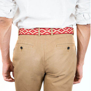 Ceinture de polo en cuir durable fabriquée à la main, boucle en alliage, réglable, style équestre, couture solide, légère, respirante, confortable - Product Image 5