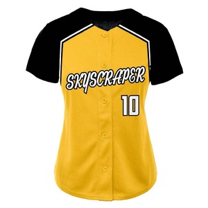 Venta al por mayor uniformes de softball personalizados Durable tela de secado rápido con la impresión del logotipo del equipo - Product Image 5