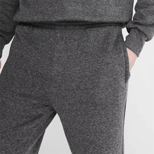 Vente en gros en usine Pantalon de survêtement épais pour hommes 330g Taille haute Élastique Logo personnalisé Cordon Baggy Style décontracté Direct - Product Image 6