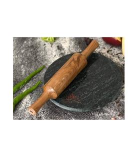 Tablero rodante de mármol con pasador de madera para tablero de mármol de piedra blanca de la mejor calidad de tamaño personalizado y pasador de madera - Product Image 3