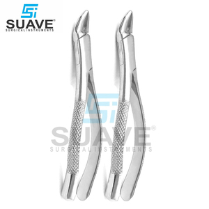 Juego de pinzas de extracción de acero inoxidable, alicates quirúrgicos dentales, herramientas de extracción de dientes de cirugía Oral de SUAVE SURGICAL INSTRUMENTS - Product Image 3
