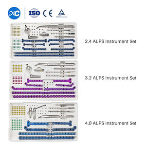 Sistema Avanzado de Placas de Bloqueo, Juego de Instrumentos Dentales Manuales de Acero Inoxidable para Elevadores de Raíces de Luxación, Alta Calidad, CE - Product Image 2