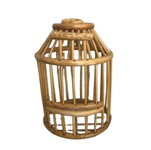 Bird Cages 2 Sizes of New Vintage Decorative cages hot air balloon wired bird cage with bottom basket hanging bird wire la