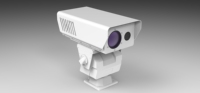 Répulsif à oiseaux JEC en alliage d'aluminium métallique, étanche IP67, avec moniteur réglable, tête inclinable et orientable et prise en charge TCP/IP