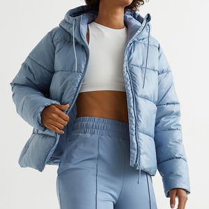 Veste matelassée personnalisée pour femmes et hommes, de haute qualité, 100% polyester, légère, réversible, imperméable, grande taille - Product Image 3