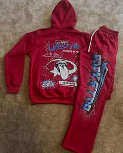 ชุดสเวตเตอร์ของผู้ชายผ้าคอตตอนสีล้วนระบายอากาศได้ดีสวมใส่สบายเหมาะกับฤดูหนาวเป็นมิตรกับสิ่งแวดล้อม - Product Image 2