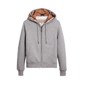 Sweat-shirt veste d'hiver unisexe de haute qualité de style britannique en élasthanne/coton respirant écologique brodé - Product Image 1