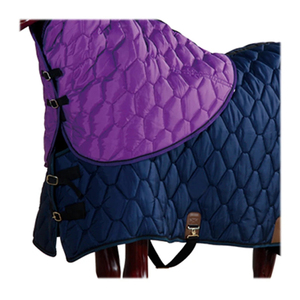 High Quality <b>Heavy</b> Weight Black Winter Horse Rug Windproof Waterproof Polyester Cotton Filling Fabric Shell Horse Riding <b>Blanket</b> - Product Image 6