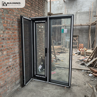Fenêtres en alliage d'aluminium à isolation thermique personnalisables Buildgres, triple vitrage isolant, certifiées Energy Star, quincaillerie allemande de qualité supérieure