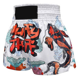 Custom Made Muay Thai Short Mauy Thai Kickboxing Short Muay Thai Competición Short Muay Thai Training Short - Product Image 2