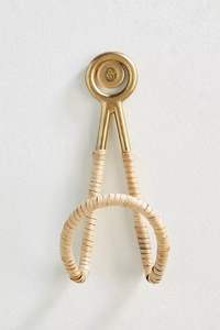 Ganchos para colgar ropa de metal de diseño italiano, Venta caliente, tamaño personalizado, acabado dorado, decoración de pared de lujo, ganchos de metal - Product Image 5