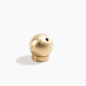Decoration Luxury mini <b>Incense</b> <b>Stick</b> <b>Holder</b> modern round brass metal <b>incense</b> <b>holder</b> Brass Shiny Gold Dome <b>Incense</b> <b>Holder</b> - Product Image 5
