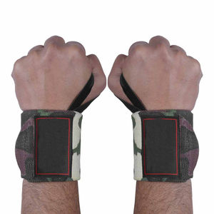 Muñequeras elásticas personalizadas para gimnasio para mujer, envolturas de entrenamiento para Fitness, levantamiento de pesas con diseño personalizado y Sie - Product Image 6