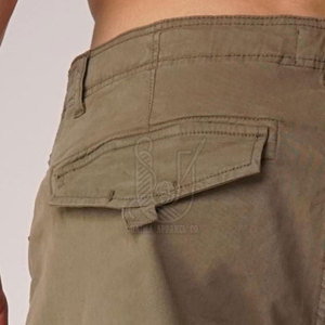 Pantalones Cortos Deportivos para Hombre de Alta Calidad, 100% Algodón, Cierre de Cremallera Central, Transpirables, de Secado Rápido, para Uso Casual, Servicio OEM, Los Mejores - Product Image 3