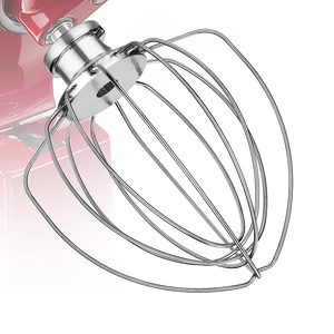 Batidor de Varillas K45WW para Crema Espesa, Repuesto de Batidor de 6 Varillas para Repostería y Mayonesa, Compatible con Lavavajillas, para <span class=keywords><strong>KitchenAid</strong></span> - Product Image 5