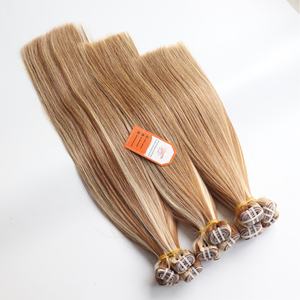 Prix de gros 100% cuticules alignées trame de cheveux humains Double Machine vierge Remy fournisseur d'extensions de cheveux vietnamiens Double dessiné - Product Image 4