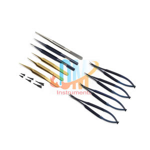 ชุดเครื่องมือผ่าตัดไมโครออพตา17ชิ้นสแตนเลสเกรดทางการแพทย์มาตรฐานเยอรมันได้รับการรับรองมาตรฐานทางการแพทย์มาตรฐาน CE ISO 13485หม้อนึ่งความดัน - Product Image 4