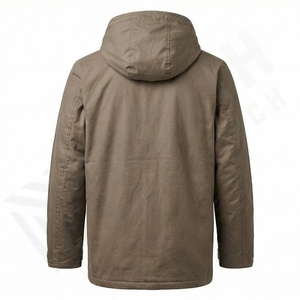 Nouvelle veste parka classique à capuche pour homme confortable 2025, parka personnalisable de qualité supérieure - Product Image 2