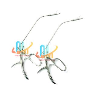 Pinzas Quirúrgicas ORL Indirectas para Laringe, Instrumentos de Corte de Pústulas y Captura de Huesos, Acero Inoxidable de Grado Médico, Certificación CE ISO - Product Image 3