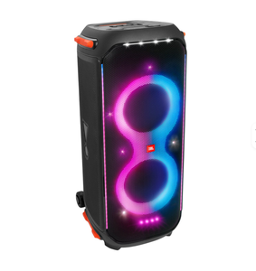 NUEVO ALTAVOZ PORTÁTIL PARA FIESTAS PARTYBOX 710 2024 CON BATERÍA RECARGABLE DE 8 CANALES, ILUMINACIÓN LED RGB Y CONTROL REMOTO, NEGRO - Product Image 1