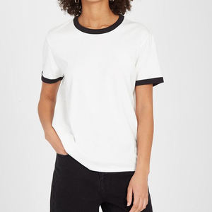 T-shirts graphiques imprimés sur mesure pour hommes T-shirts personnalisés imprimés sur mesure-T-shirt Ringer Toutes tailles/différentes couleurs - Product Image 5