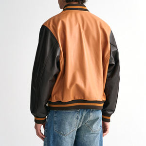 Unisex Leather SALVA Varsity <b>Jacket</b> Breathable Quick Dry with Customizable Digital Print Team Name Sportswear Set - Product Image 5