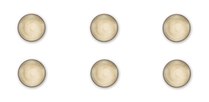 Set di 6 Ciotole in Ceramica Rotonde Regolari con Smalto Reattivo, Design Rustico Minimalista, Decorazione Digitale Lucida in Rilievo Zeus Excelsa - Product Image 2