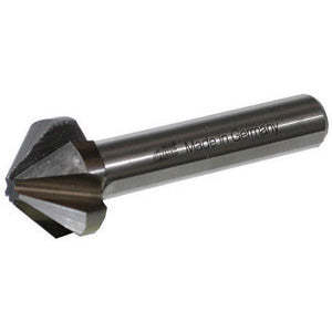 Broca avellanadora de acero al cobalto HSS-E de 3 filos con cabeza cónica de 90° y conexión cilíndrica - Modelo 8815g 25 - Product Image 1