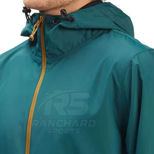 Chaqueta Cortavientos Ligera para Hombre, Transpirable e Impermeable, Chaqueta Cortavientos para Viajes - Product Image 6