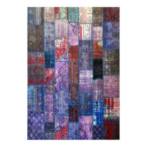 Tapis turc noué à la main, unique en son genre, 11'9 x 8'11 - Product Image 1