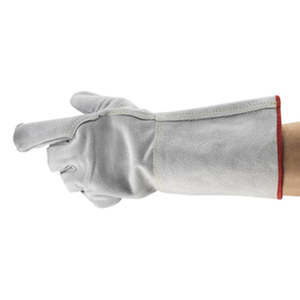 Gants de soudage courts en cuir de vache Gants de soudage Tig en cuir de vache Gants de sécurité - Product Image 5